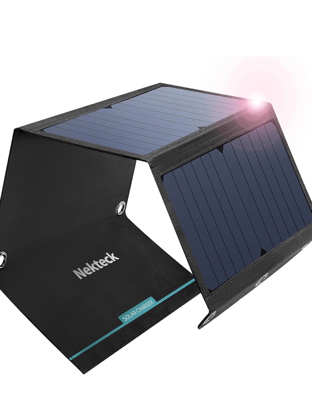 Nekteck Foldable Solar Charger 21W with 2 usb ports
